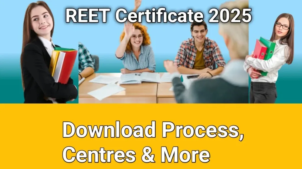 Reet Certificate 2025