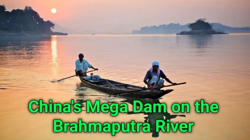 China's Mega Dam on the Brahmaputra River, China's dam, water fol,
