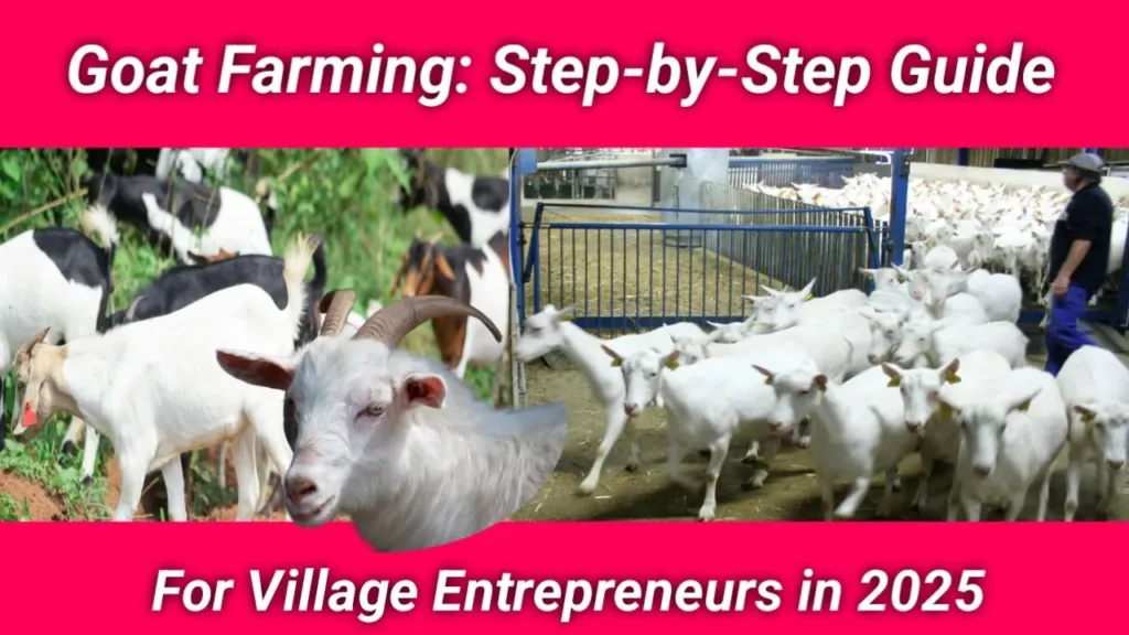 for Village Entrepreneurs business,Goat Farming, best business ideas, minimum investment Big profits,